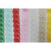 Шитье на органзе 40мм «Яблочки»