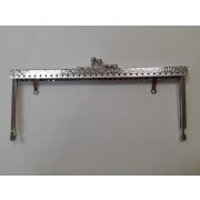 Застежка для сумки «фермуар 04» 190*75мм.никель