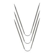 Спицы гибкие чулочные металл 3шт длиной 21см