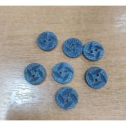 Пуговицы 425 14мм  т.серый