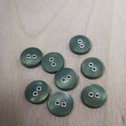 Пуговицы 448  11мм т. зеленый