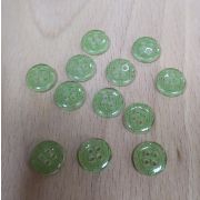Пуговицы 452 10мм салатовый