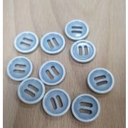 Пуговицы 468 15мм голубой