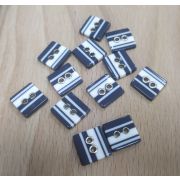 Пуговицы 480 11мм серо-белый