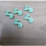 Пуговицы 497 20*13мм нотя мятная