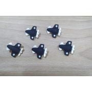 Пуговицы 505 20*22мм черный самолет