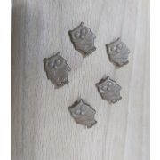 Пуговицы 511 18*15мм коричневая сова