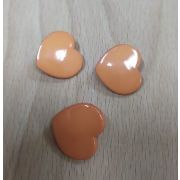 Пуговицы 547 20*20мм рыжее сердце