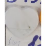 Пуговицы 549 20*20мм белое сердце