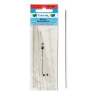 Иглы бисерные длинные 80мм. штучно