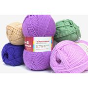 Пряжа «Подмосковная» 100гр.250м. 50% шерсть, 50% акрил