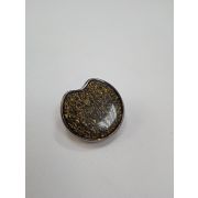 Пуговицы1109 25мм черное с золотом