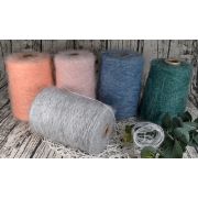 Пряжа «Мохеровая»16/2 текс, 40%мохер, 60%акрил,цена указана за кг