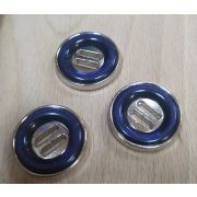 Пуговицы 774 25мм синий металл