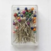 Иглы для закалывания «шарики» 80шт. в коробочке