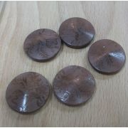 Пуговицы 571  23мм шоколадный