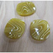 Пуговицы 588 26*30мм т. рыжий