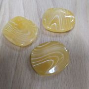 Пуговицы 589 26*30мм  рыжий