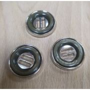 Пуговицы 773 25мм серый металл