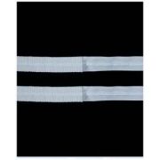 Лента шторная 22-25мм белая