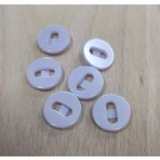 Пуговицы 741 15мм серый