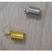 03.03 Концевик для бус пружина 5*10мм.