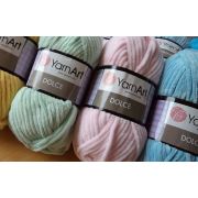 Пряжа «Дольче» 100гр. 120м. 100% микрополиэстр