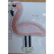 05.07 Термонаклейка «Фламинго» 7,5*5,5см