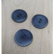 Пуговицы 653 23мм серо-черный