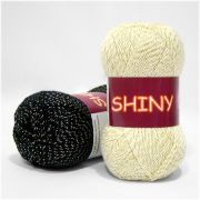 Пряжа «Shiny» 50гр.250м. 95%хлопок, 5% металлик