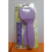 Дырокол со сменными касетами, размер фигуры 1см.