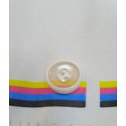 Пуговицы1186 - 13 мм.молочный