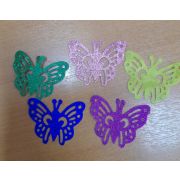 06.04 Термонаклейка «Бабочка ажур» 5*6см