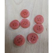 Пуговицы 753 15мм кирпичный