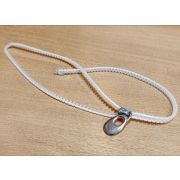 Молния декоративная пластик 37см.