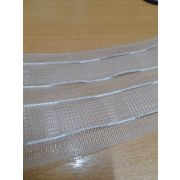 Лента шторная 85мм белая