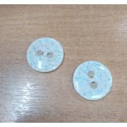 Пуговицы 719 25мм молочный блестки