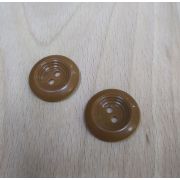 Пуговицы 722 23мм коричневый
