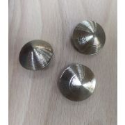 Пуговицы 266 24мм золото конус