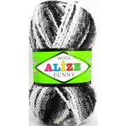 Пряжа «WOOL FANNY» 100гр.170м. 73% акрил, 30% шерсть, 7% полиэстр