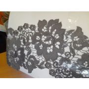 Гипюр 150мм «Розы» остатки разных цветов