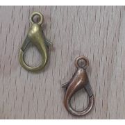 02.20 Замок для бус «карабин» большой 8*15мм.