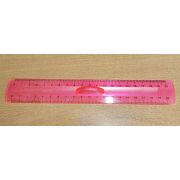 Линейка с держателем пластиковая 20см.