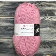 Пряжа «Народная» 100гр. 220м. 30% шерсть, 70% акрил высокообъемный