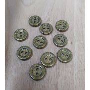 Пуговицы 952 12мм золото