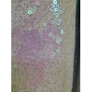 Пайетки мелкие нашитые на сетке 188г/м2 140см