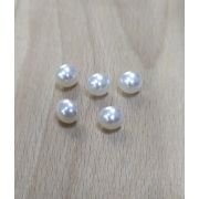 Пуговицы1090 10мм белый перламутр  жемчуг